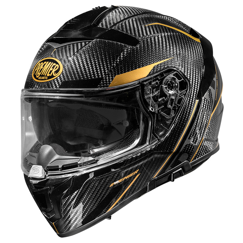 Fibra Casco Premier Devil Carbon St 19 Oro 3 Fibra Casco Premier Devil Carbon St 19 Oro