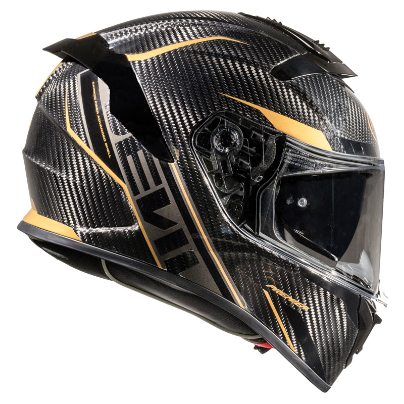 Fibra Casco Premier Devil Carbon St 19 Oro 6 Fibra Casco Premier Devil Carbon St 19 Oro - immagine 4
