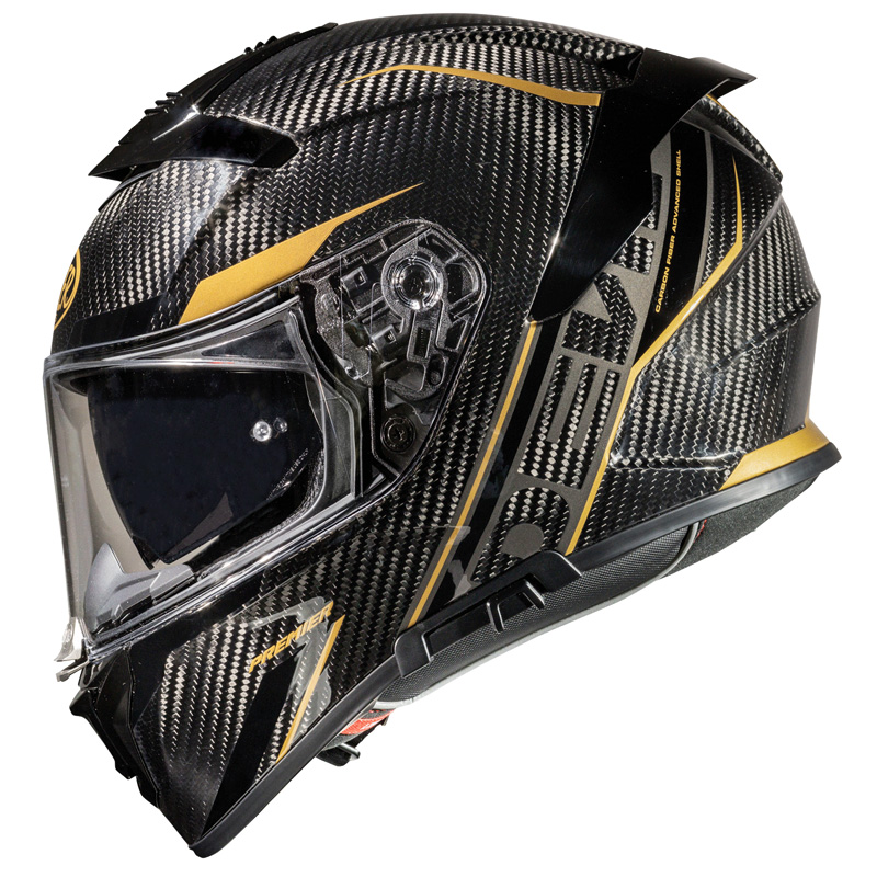 Fibra Casco Premier Devil Carbon St 19 Oro 7 Fibra Casco Premier Devil Carbon St 19 Oro - immagine 5