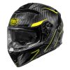 Fibra Casco Premier Devil Carbon St Y Giallo