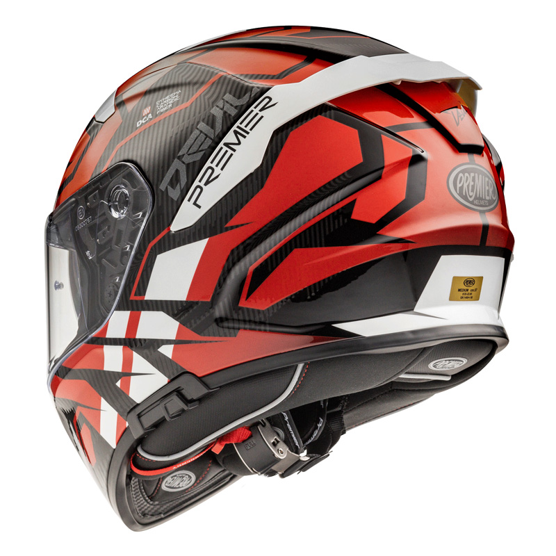 Fibra Casco Premier Devil Jc 92 Rosso 4 Fibra Casco Premier Devil Jc 92 Rosso - immagine 2