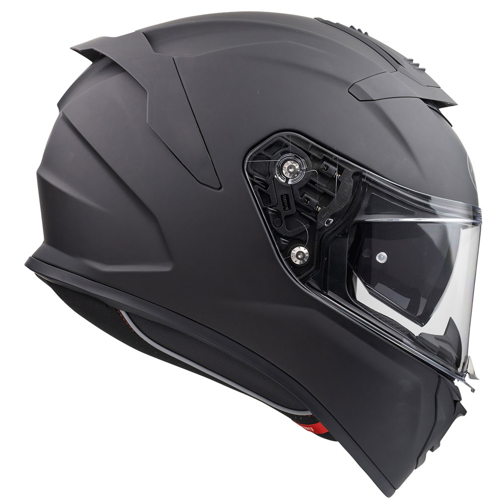 Fibra Casco Premier Devil U9 Bm Nero Opaco 4 Fibra Casco Premier Devil U9 Bm Nero Opaco - immagine 2