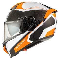 Fibra Casco Premier Evoluzione Dk 93 Arancio -Negozio online Premier Italia premier evoluzione dk93 3 1