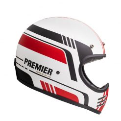 Fibra Casco Premier Mx Bl8 Bm Bianco Nero Rosso -Negozio online Premier Italia premier mx bl8bm 3 1
