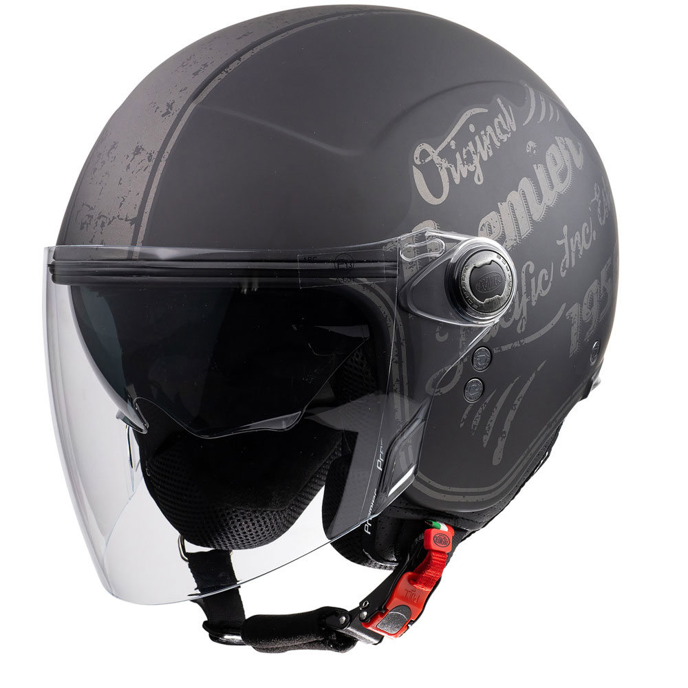 Policarbonato Casco Premier Rocker Visor Or 9 Bm Nero 3 Policarbonato Casco Premier Rocker Visor Or 9 Bm Nero