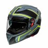 Policarbonato Casco Premier Vyrus Nd Y Grey Bm Grigio Giallo -Negozio online Premier Italia premier vyrus ndgreybm 1